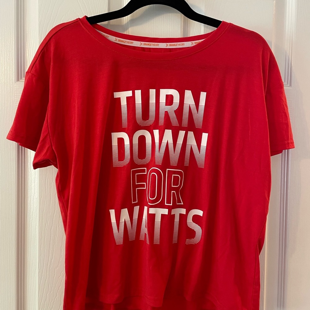 Orangetheory OTF Red Short Sleeve Tee 🍊